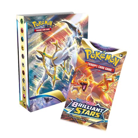 Mini Portfolio de 60 cartas Booster de Pokemon Brillant Stars Inglés