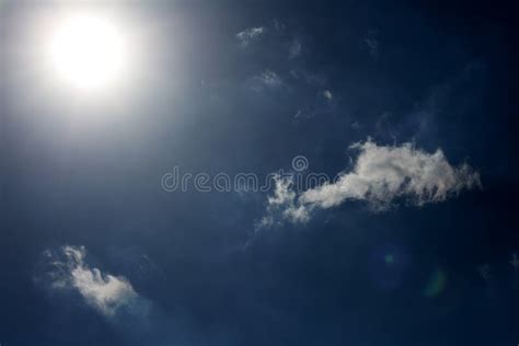 Amazing Summer Blue Sky Background Wallpaper High Quality Prints 506 Megapixels Stock Image