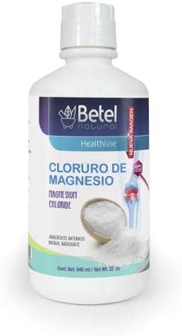 Amazon Cloruro De Magnesio Sabor Natural Liquid By Betel Natural