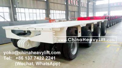 Axle Lines Modular Trailers Multi Axle And Hydraulic Gooseneck For