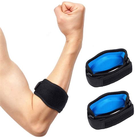 Aptoco 2 Pairs Tennis Elbow Brace For Tendonitis Forearm Brace Support Band With Compression