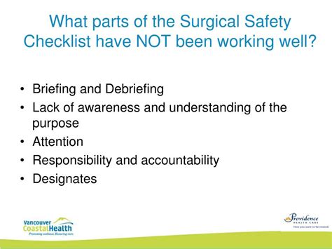 Ppt A Multi Faceted Progress Evaluation Of The Use Of The Surgical