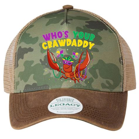 Who S Your Crawdaddy Crawfish Jester Beads Funny Mardi Gras Gift Legacy