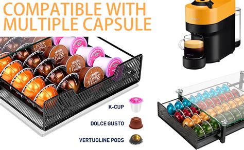 Miuly K Cup Holder Drawer Coffee Capsule Drawer For