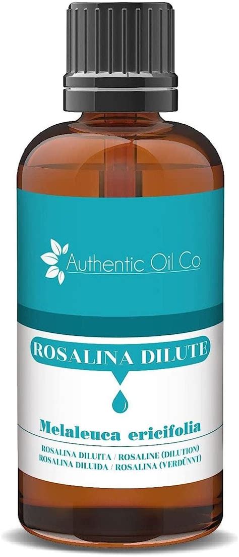 Aceite Esencial De Rosalina Diluido 100ml Amazon Es Salud Y Cuidado