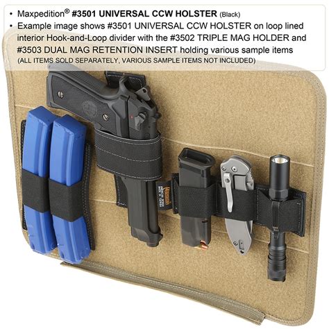 Funda Universal Ccw Maxpedition Con Barra De Velcro Recon Company