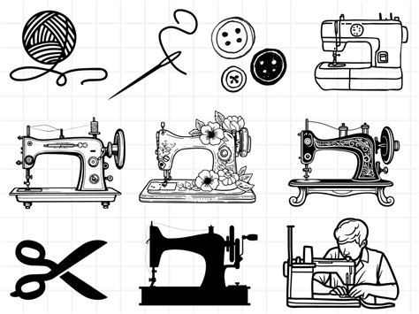 Sewing Svg Bundle Sewing Svg Sewing Machine Svg Stitch Queen Svg