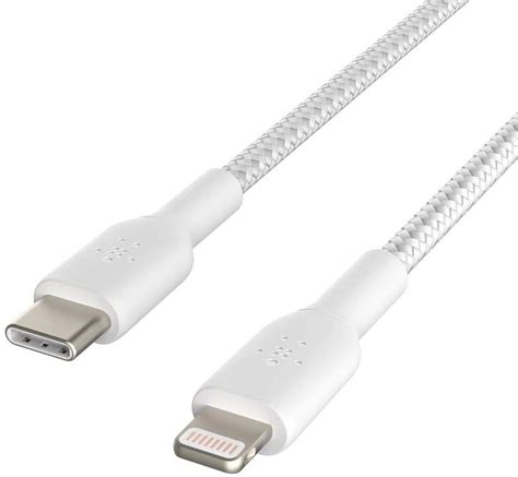 Belkin Kabel Boost Charge Braided Lightning Till Usb C Meter Svart