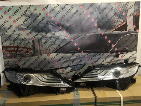 Фары от полной комплектации Камри 70 — Toyota Parts на DRIVE2
