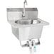 Advance Tabco 7 PS 62 Hands Free Hand Sink With Knee Operated Valve