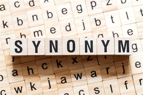 synonym definition  examples