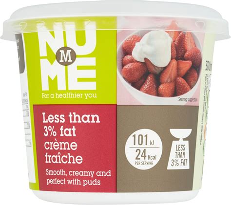 Morrisons Nume Less Than Fat Cr Me Fra Che Ml Amazon Co Uk