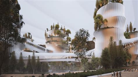 Neom Airport City by Kalbod Design Studi|Futuristic