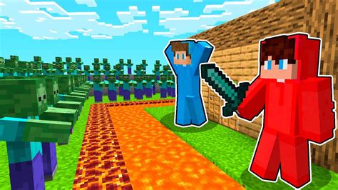 Apocalipse Zumbi Vs A Base Mais Segura Do Minecraft Youtube