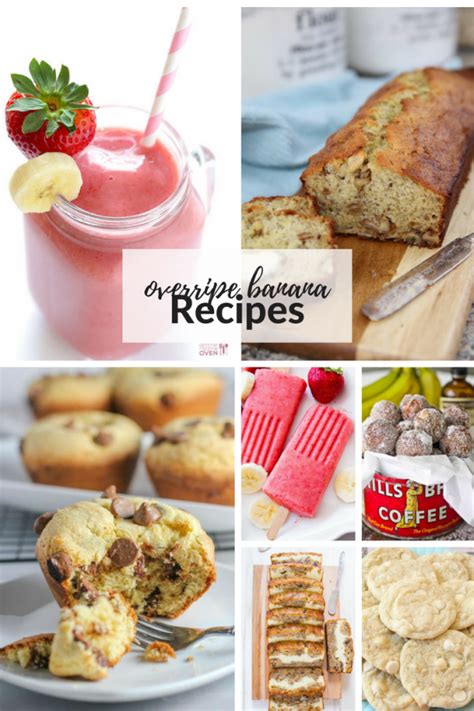 overripe banana recipes (1) - The Idea Room