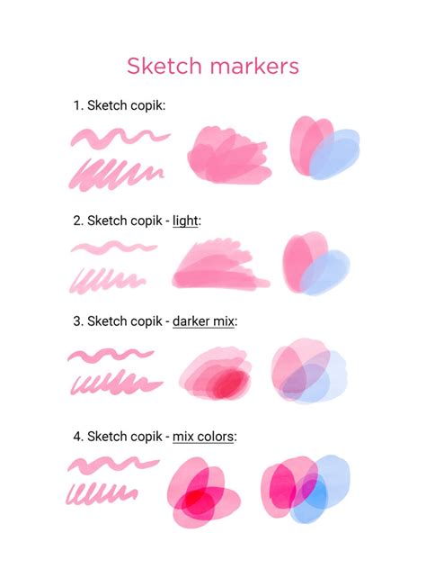 Procreate Brushes Copic Brushes For Procreate Procreate Etsy