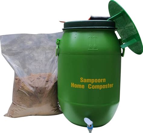 Sampoorn Home Composter Is An Aerobic Composting Kit One 35 Litres