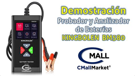 Kingbolen Bm Probador Analizador Baterias Inteligente V V