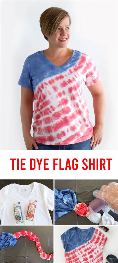 How To Make American Flag Tie Dye Shirts