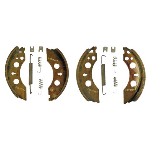 MP1797B Genuine AL KO Trailer Caravan Brake Shoe Full Axle Set 2051