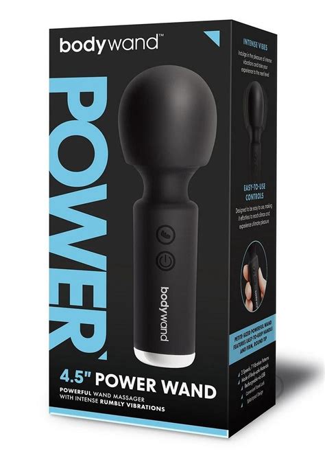 Bodywand Power Wand Personal Wand Massager 4 5in Black