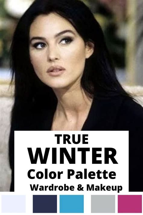 True Winter Color Palette For Wardrobe Makeup Artofit