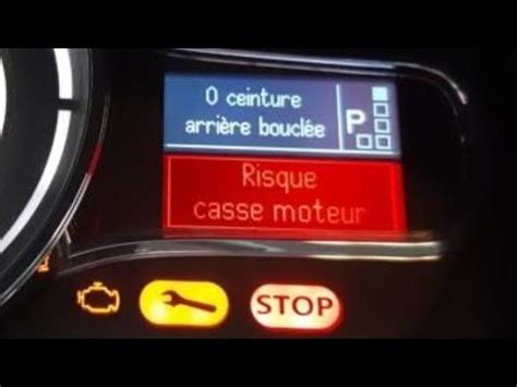 Risque Casse Moteur Injection Et Anti Patinage Contr Ler Renault