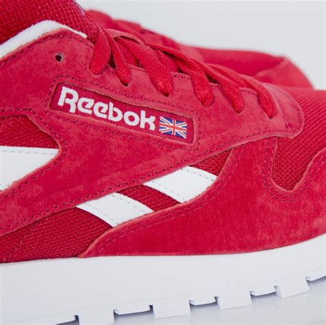 Sneakers Buty Reebok Classic Leather Is Excellent Red White V69420 Sklep Online