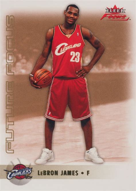 Lebron James Fleer Focus Anniversary Gold Psa Price