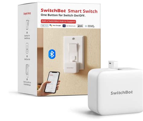 Switchbot Smart Switch Button Pusher Streamlining Your Smart Home