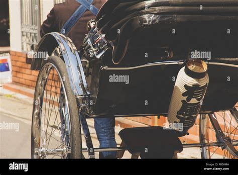 Rickshaw in Kyoto japan Stock Photo - Alamy