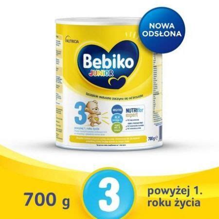 Bebiko Junior 3 mleko powyżej 1 roku życia proszek 700 g Mleka