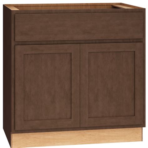 36 Base Cabinet Double Doors Classic Bark Mantra