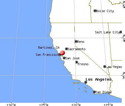 Map Of Martinez Ca - Map San Luis Obispo