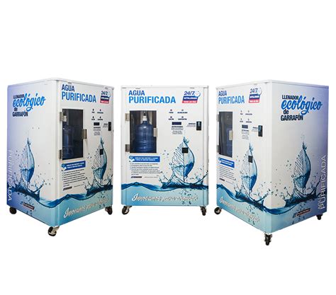 Purificadora Tipo VENDING 200 Tratamiento De Agua Potable