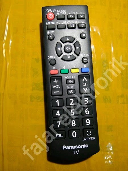 Jual Remote Tv Panasonic Led Lcd Original Di Lapak Fajar Elektronik