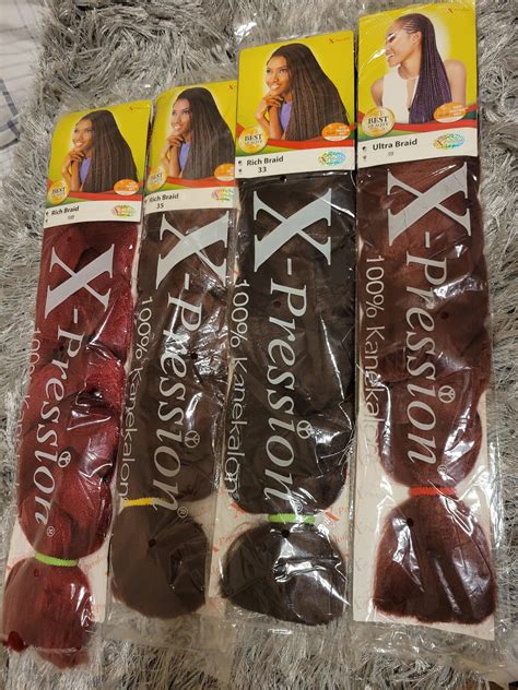 Original X Pression Ultra For Braiding Extensions Etsy