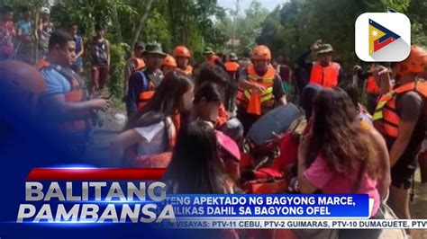 Mga Residenteng Apektado Ng Nagdaang Bagyong MarcePH Sa Cagayan