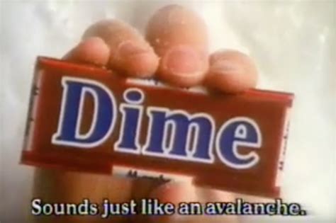 Dime Bar Now Daim Bar Avalanche 1983