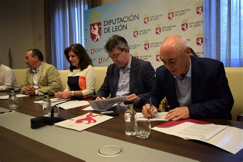 La Diputación De León Firma Convenios Por Un Importe De 60000 Euros Para Impulsar La Promoción