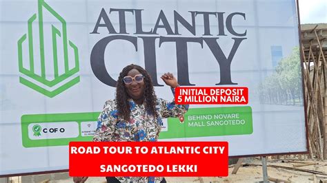 Atlantic City Sangotedo Lekki Behind Novare Mall Land With C Of O For