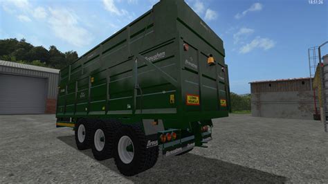 Broughan F Silage Trailer V Fs Farming Simulator Mod Fs