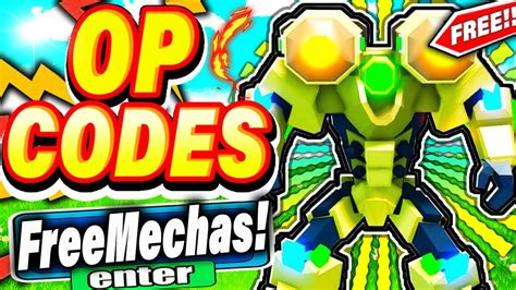 All New Secret Codes In Roblox Mecha Simulator Roblox Mecha