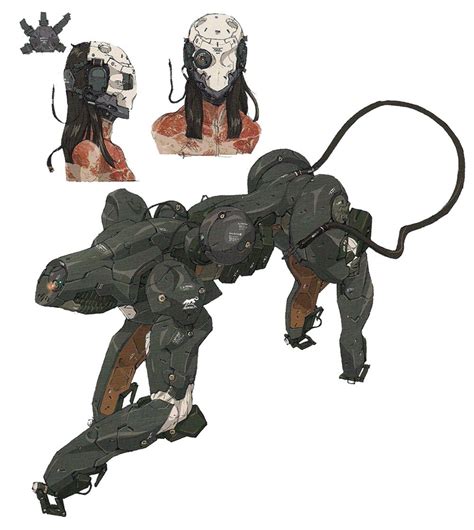 Crying Wolf Concept Art Metal Gear Solid 4 Art Gallery Metal Gear