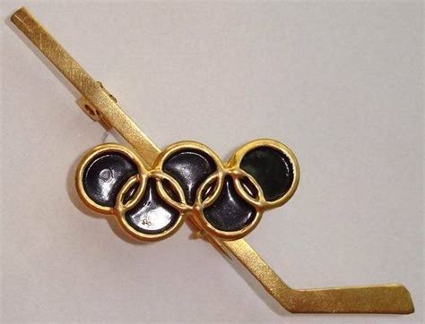 1952 Winter Olympics Hockey Pin - Oslo, Norway | HockeyGods