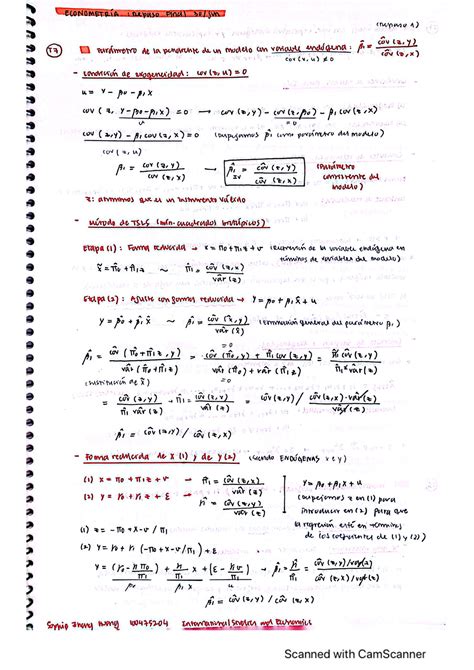 Apuntes Econometr A Final Sophie Zhang Econometr A Studocu
