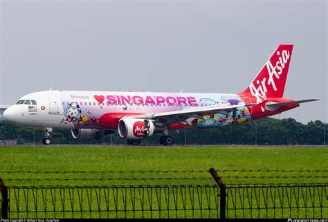 9M AHZ AirAsia Airbus A320 216 Photo By Wilbert Tana AviaFlyer ID