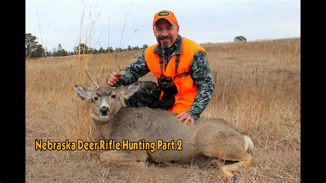 Nebraska Deer Rifle Hunting Part 2 Youtube