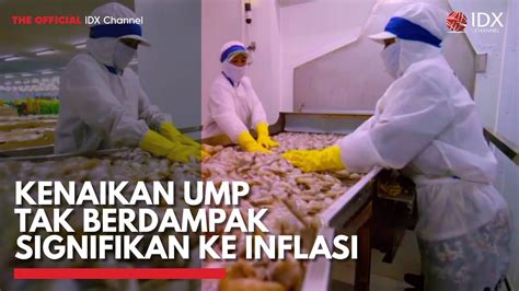 Kenaikan Ump Tak Berdampak Signifikan Ke Inflasi Idx Channel Youtube