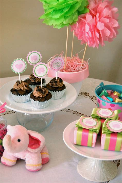 Real Party: Pink Elephant Baby Shower - Frog Prince Paperie